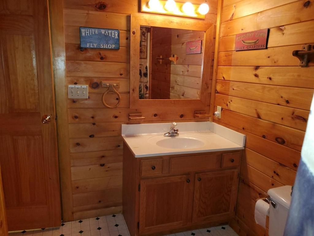 Story Brook: Beautiful True Log Cabin! Close To Dollywood, State Park, And More! セバービル エクステリア 写真